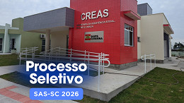Processo Seletivo SAS-SC 2026: edital abre 32 vagas com salário de R$ 5,1 mil Processo Seletivo SAS-SC 2026: edital abre 32 vagas com salário de R$ 5,1 mil