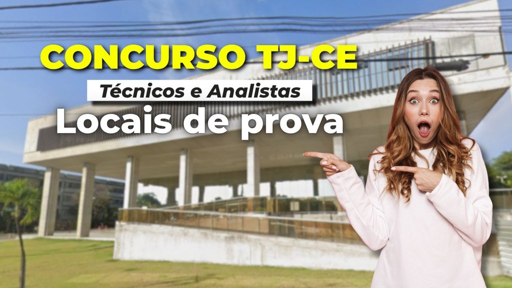 FCC aplica provas do concurso TJ-CE: Divulgação