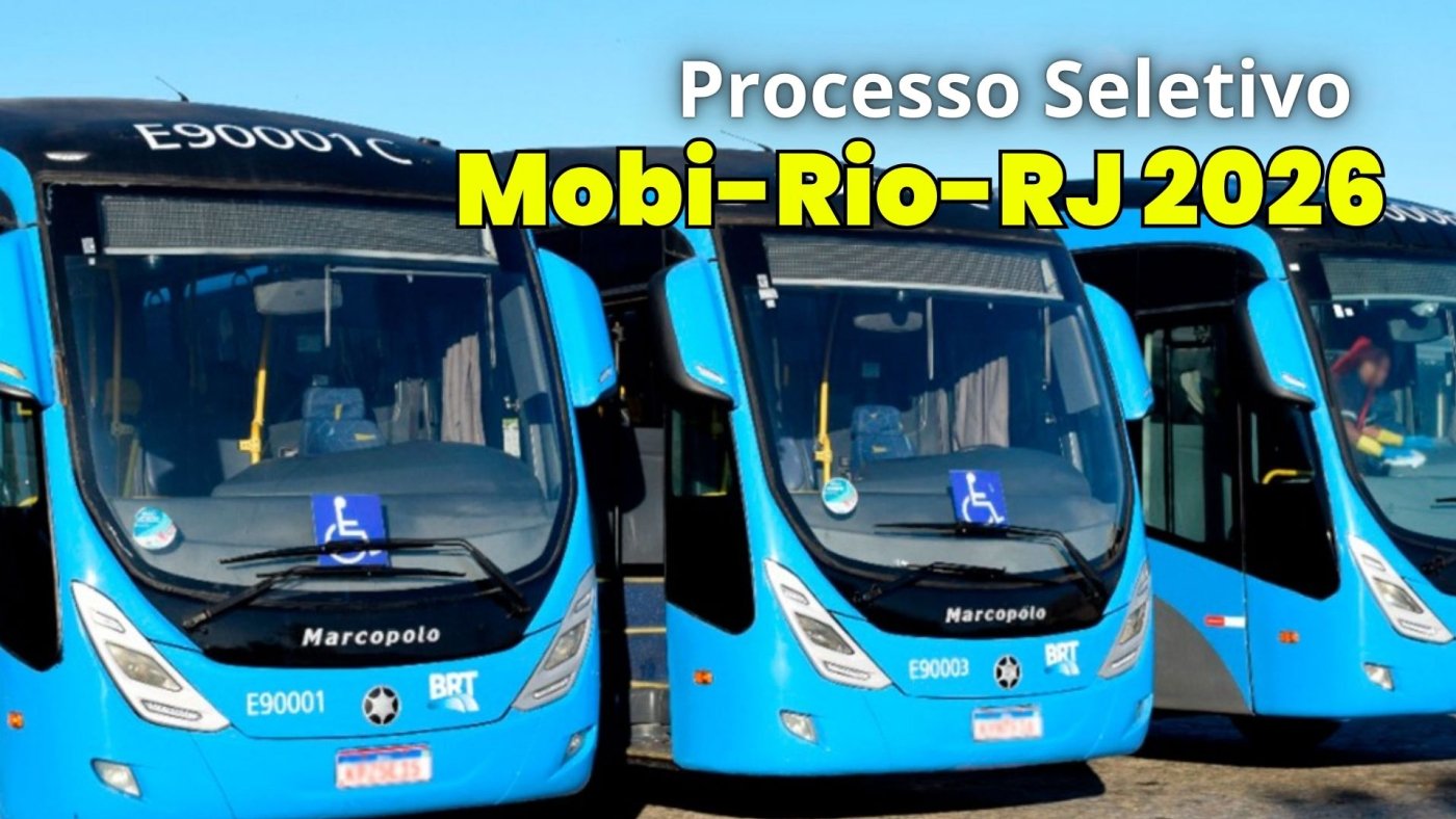 Edital Mobi-Rio-RJ abre 73 vagas em 15 cargos