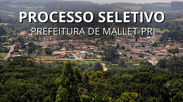 Prefeitura de Mallet-PR abre vagas para Professor via edital 02/2026
