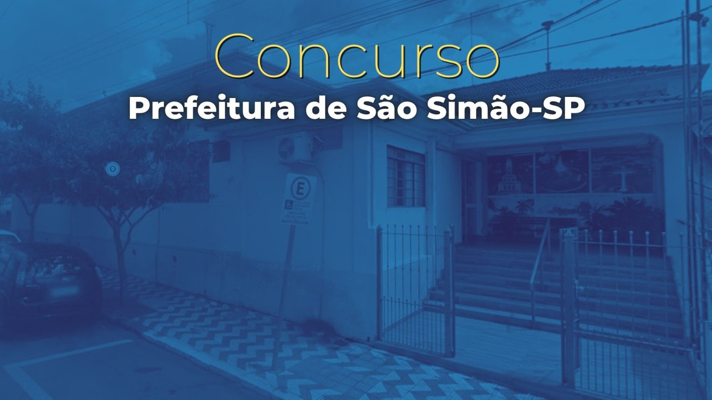 Prefeitura de São Simão-SP abre concurso na saúde