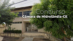 Câmara de Hidrolândia-CE 2026 abre 9 vagas de níveis fundamental e médio Câmara de Hidrolândia-CE 2026 abre 9 vagas de níveis fundamental e médio