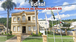 Edital Afonso Cláudio-ES 003/2026: Vagas abertas para Contador de até R$ 5.527 Edital Afonso Cláudio-ES 003/2026: Vagas abertas para Contador de até R$ 5.527