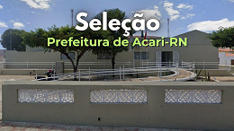 Prefeitura de Acari-RN lança edital para três cargos da educação Prefeitura de Acari-RN lança edital para três cargos da educação