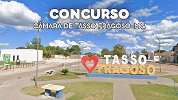 Concurso Tasso Fragoso-MG 2026: Câmara abre 10 vagas para todos os níveis Concurso Tasso Fragoso-MG 2026: Câmara abre 10 vagas para todos os níveis