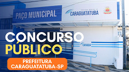 Concurso Caraguatatuba-SP 2026 é aberto; veja cargos Concurso Caraguatatuba-SP 2026 é aberto; veja cargos