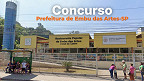 Concurso Prefeitura de Embu das Artes-SP 2026 é aberto para 94 vagas Concurso Prefeitura de Embu das Artes-SP 2026 é aberto para 94 vagas