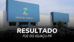 Resultado do concurso de Foz do Iguaçu-PR sai nesta quarta, 5; veja as próximas etapas Resultado do concurso de Foz do Iguaçu-PR sai nesta quarta, 5; veja as próximas etapas