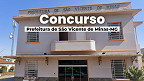 Concurso Prefeitura de São Vicente de Minas-MG 2026: Edital publicado Concurso Prefeitura de São Vicente de Minas-MG 2026: Edital publicado
