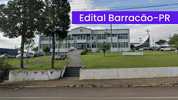 Edital Barracão-PR 2026 tem vagas de R$ 5 mil para níveis médio e superior