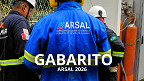 Gabarito ARSAL 2026; veja quando sai o resultado das provas Gabarito ARSAL 2026; veja quando sai o resultado das provas