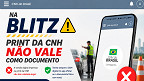 Print de CNH Digital vale em blitz? veja o que diz a lei e o CTB