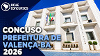 Concurso Valença-BA 2026: Prefeitura lança edital para Guarda Municipal Concurso Valença-BA 2026: Prefeitura lança edital para Guarda Municipal
