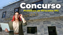 Concurso Piracema-MG 2026: Prefeitura lança dois editais de até R$ 18.647 Concurso Piracema-MG 2026: Prefeitura lança dois editais de até R$ 18.647