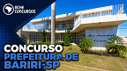 Concurso da Prefeitura de Bariri-SP é aberto e oferece sálários de até R$ 7,2 mil