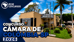 Concurso da Câmara de Colômbia-SP abre vagas de todos os níveis de escolaridade Concurso da Câmara de Colômbia-SP abre vagas de todos os níveis de escolaridade