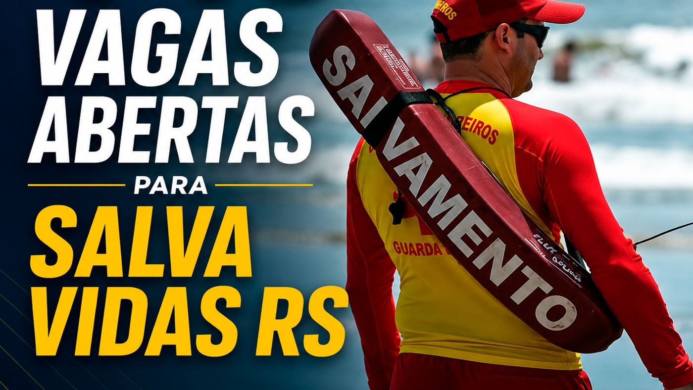 Processo Seletivo Bombeiros-RS 2026 abre 440 vagas para Salva-Vidas