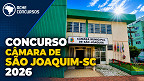 Câmara de São Joaquim-SC abre concurso com duas vagas de até R$ 9,8 mil