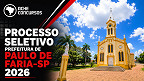 Prefeitura de Paulo de Faria-SP abre vagas na área da educação Prefeitura de Paulo de Faria-SP abre vagas na área da educação