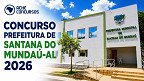 Santana do Mundaú-AL abre concurso com salários de até R$ 8.354