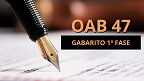 Gabarito OAB 47 sai pela FGV; veja quando sai o resultado Gabarito OAB 47 sai pela FGV; veja quando sai o resultado