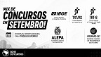 Concursos previstos: Setembro tem 10 bons editais para sair no mês Concursos previstos: Setembro tem 10 bons editais para sair no mês