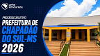 Prefeitura de Chapadão do Sul-MS abre seleção com 24 vagas para Diretor de Escola Prefeitura de Chapadão do Sul-MS abre seleção com 24 vagas para Diretor de Escola