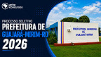 Edital Guajará-Mirim-RO 2026: Prefeitura abre 194 vagas com salários de até R$ 6.292 Edital Guajará-Mirim-RO 2026: Prefeitura abre 194 vagas com salários de até R$ 6.292