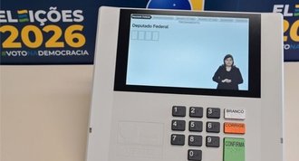 Urna eletrônica/Créditos: Divulgação/TRE