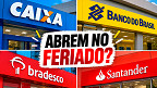 Bancos abrem no 7 de setembro? Veja como ficam Pix, boletos e contas no feriado Bancos abrem no 7 de setembro? Veja como ficam Pix, boletos e contas no feriado