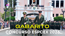 Gabarito EsPCEx 2026: veja quando a Vunesp libera o resultado das provas Gabarito EsPCEx 2026: veja quando a Vunesp libera o resultado das provas