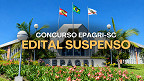 Concurso EPAGRI-SC com vagas de R$ 16 mil é suspenso Concurso EPAGRI-SC com vagas de R$ 16 mil é suspenso