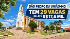 Prefeitura de São Pedro da União-MG lança edital com 29 vagas de até R$ 17,6 mil Prefeitura de São Pedro da União-MG lança edital com 29 vagas de até R$ 17,6 mil