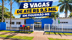 Prefeitura de Figueirão-MS abre 8 vagas de até R$ 9.540 via processo seletivo