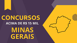 Concursos MG: veja 4 editais que pagam mais de R$ 15 mil em Setembro Concursos MG: veja 4 editais que pagam mais de R$ 15 mil em Setembro