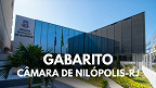 Gabarito Câmara de Nilópolis-RJ 2026; veja resultado das provas Gabarito Câmara de Nilópolis-RJ 2026; veja resultado das provas