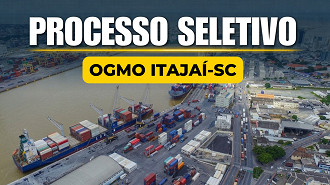 Concurso Porto de Itajaí-SC 2026: OGMO abre 122 vagas