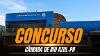 Concurso da Câmara de Rio Azul-PR abre vagas de até R$ 5 mil mensais Concurso da Câmara de Rio Azul-PR abre vagas de até R$ 5 mil mensais