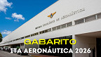 Gabarito ITA Aeronáutica; veja resultado das provas Gabarito ITA Aeronáutica; veja resultado das provas