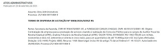 Concurso SEFAZ-RS banca contratada/Créditos: Divulgação/DOE_RS