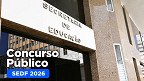 Concurso SEDF 2026: Quadrix é definida como organizadora Concurso SEDF 2026: Quadrix é definida como organizadora