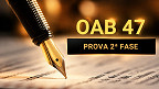 OAB 47 aplica 2ª fase neste domingo; veja locais e quando sai o gabarito