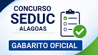 Gabarito Oficial SEDUC-AL 2026; confira respostas das provas Gabarito Oficial SEDUC-AL 2026; confira respostas das provas