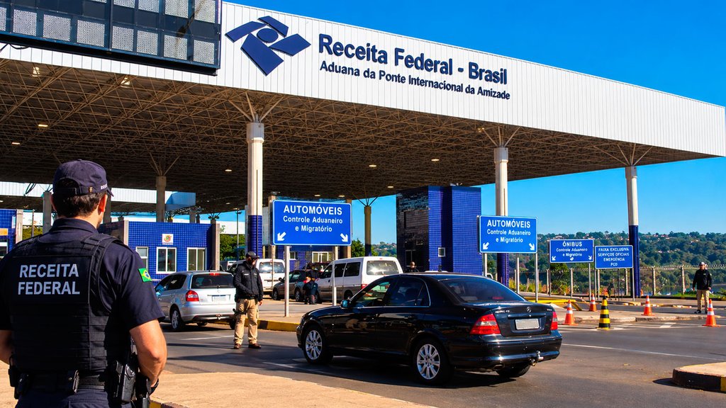 Servidores receberão aumento no adicional de Fronteira em 2027 - Divulgação RFB